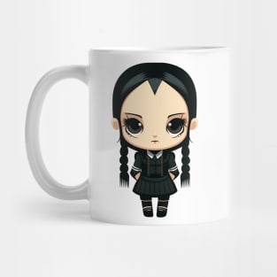 Wednesday Addams Chibi Mug